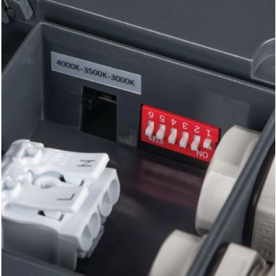 Plafoniera LED BENO 24-30W ciepły/neutralny/zimny grafitowy KANLUX (38780)